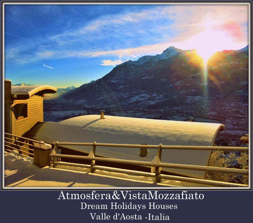 Atmosfera E Vista Mozzafiato Chalets Aosta Eksteriør bilde