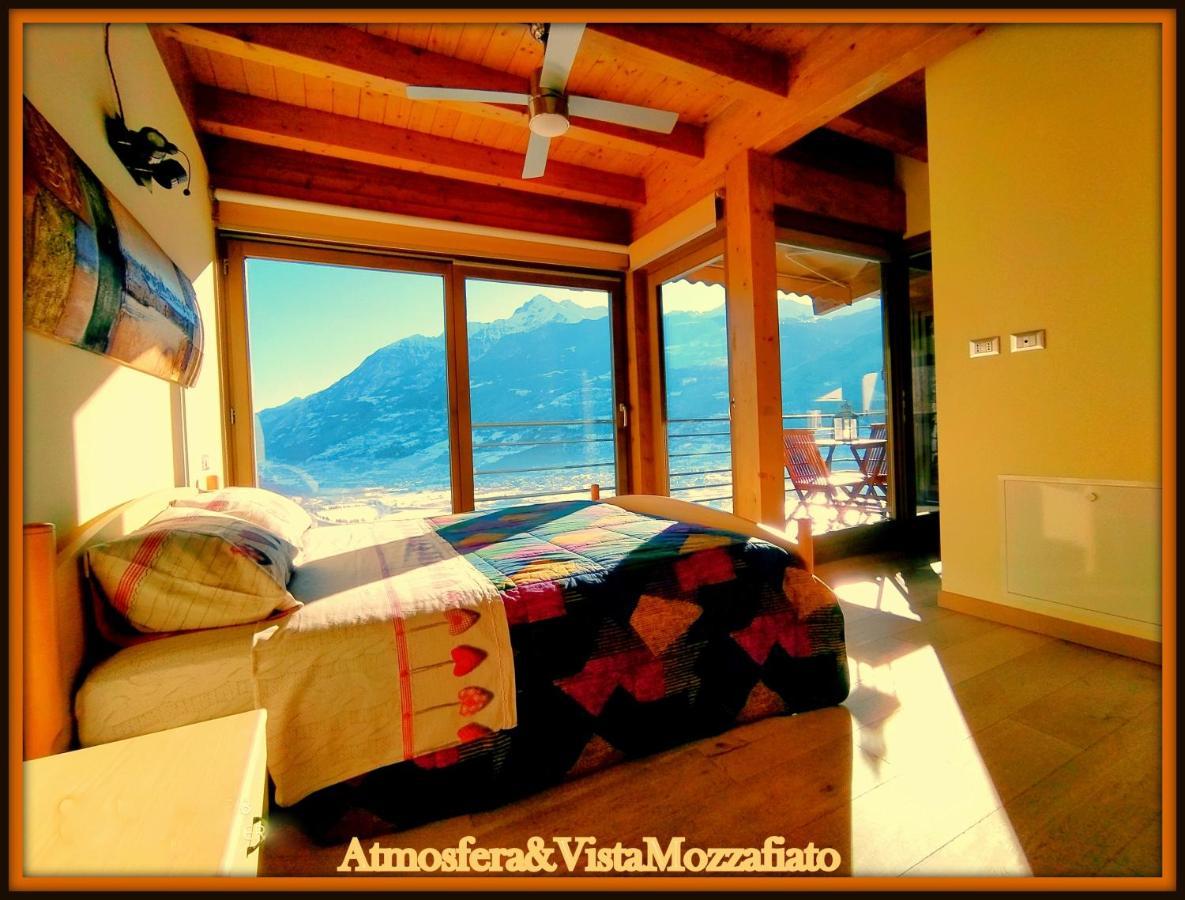Atmosfera E Vista Mozzafiato Chalets Aosta Eksteriør bilde