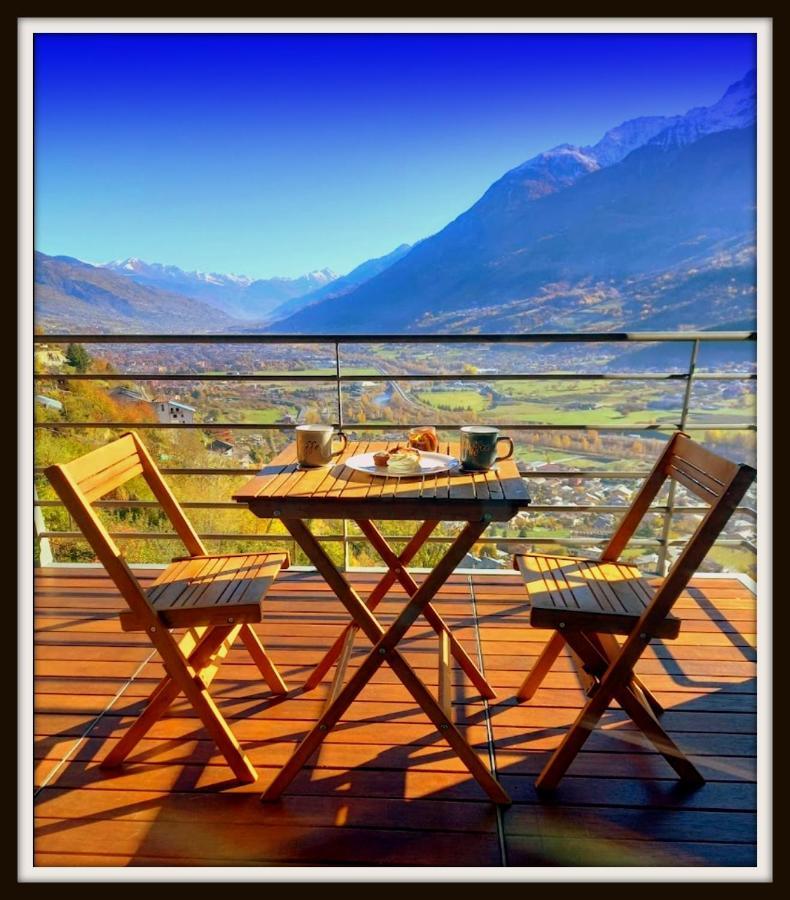 Atmosfera E Vista Mozzafiato Chalets Aosta Eksteriør bilde