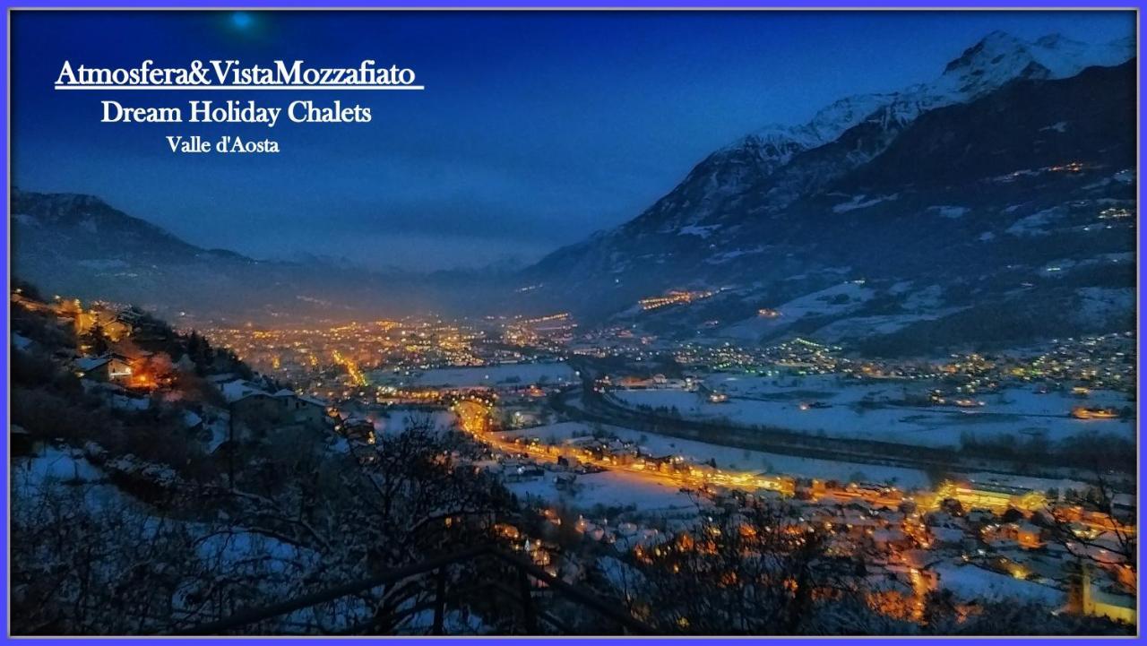 Atmosfera E Vista Mozzafiato Chalets Aosta Eksteriør bilde