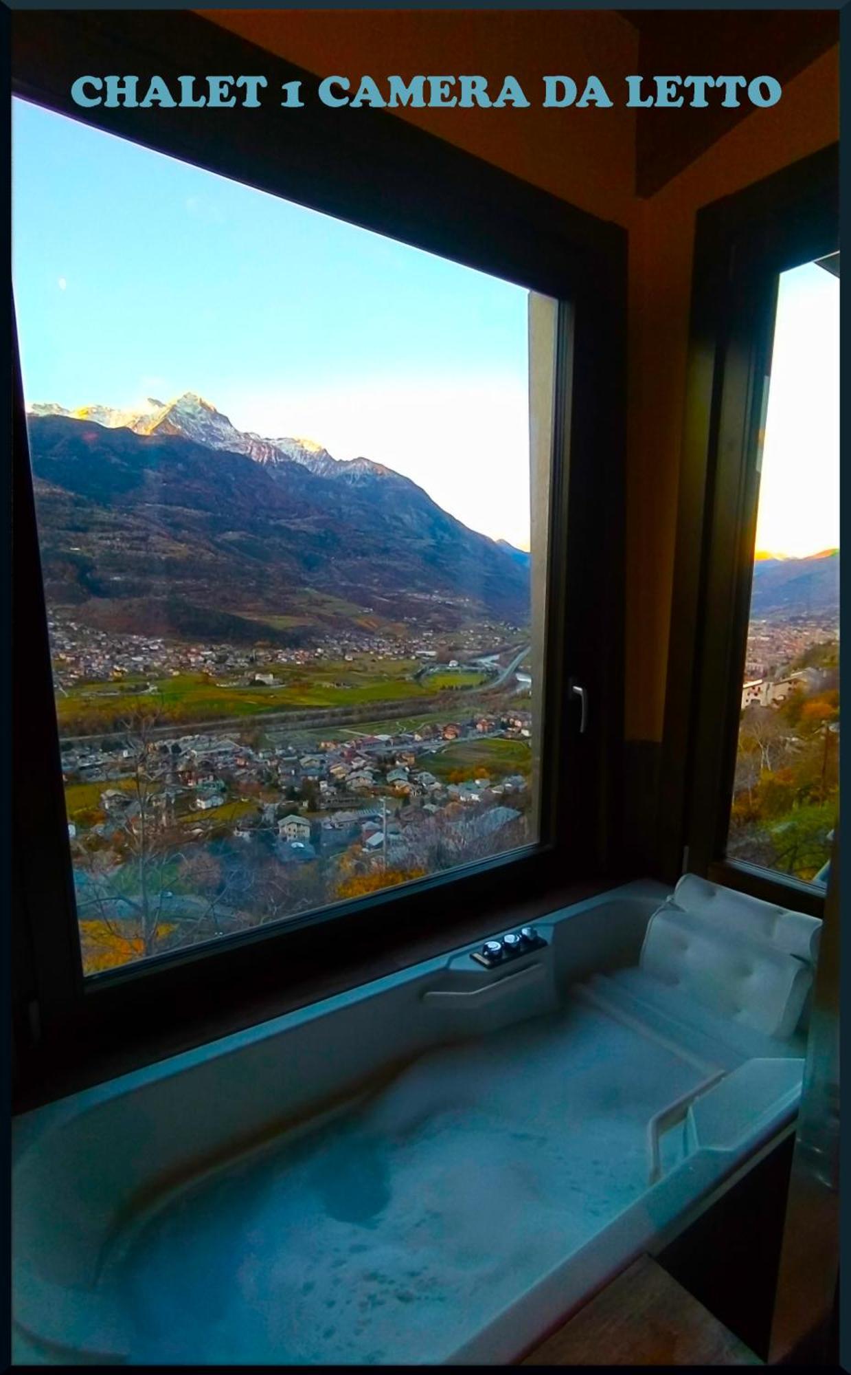 Atmosfera E Vista Mozzafiato Chalets Aosta Eksteriør bilde